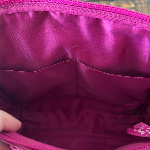 Vera Bradley Pink Quilted Shoulder Bag with Plush Design - Picture 7 of 12